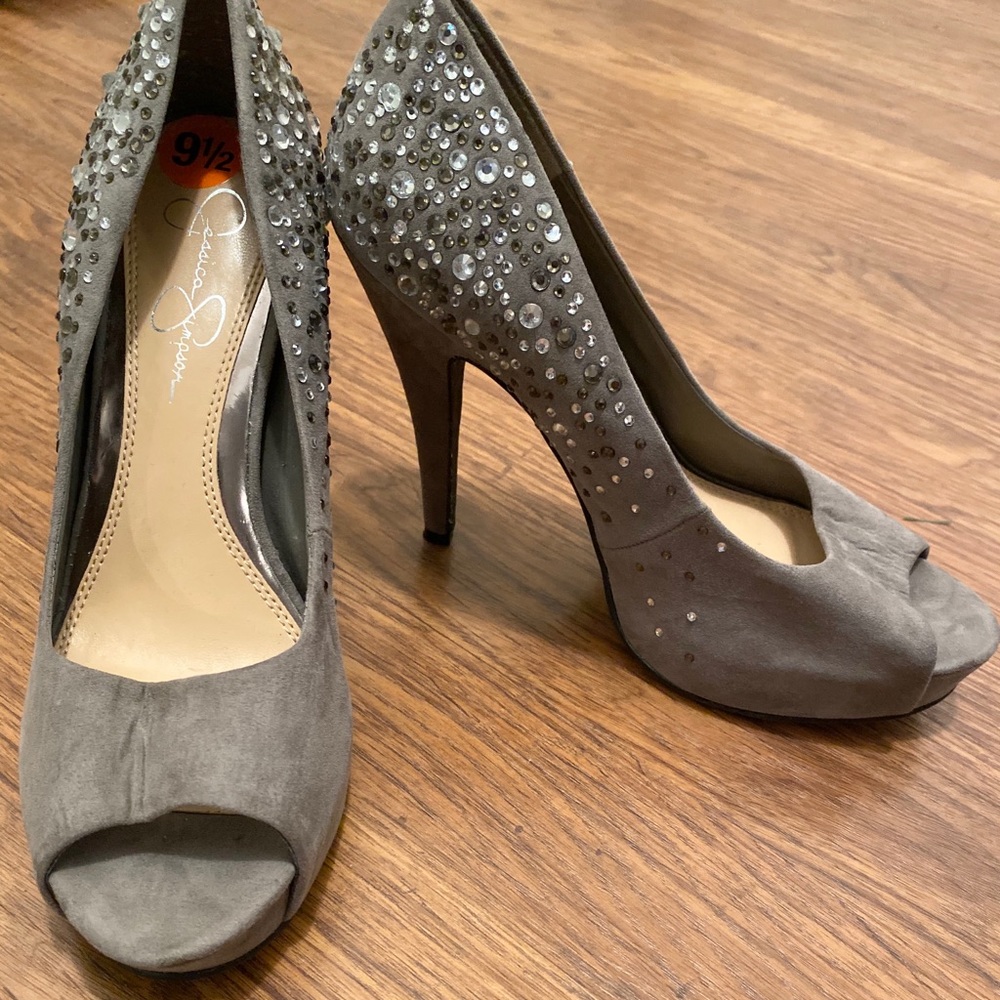 Jessica Simpson Simpson Peep Toe Heels